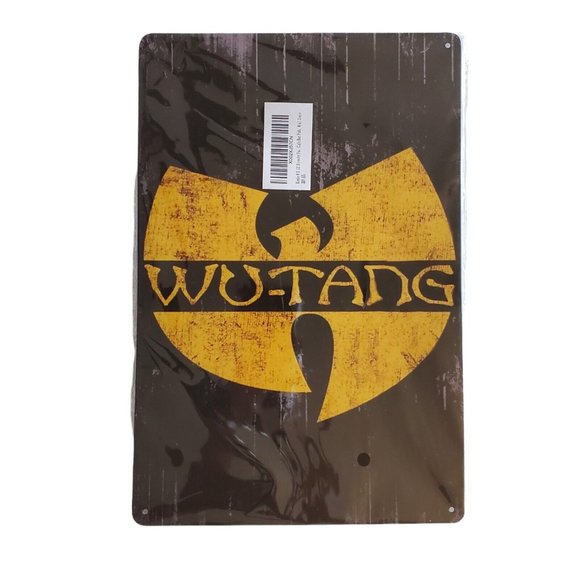 Wu Tang Clan Tin Metal Poster Sign Man Cave Vintage Style Rap Hip Hop NEW